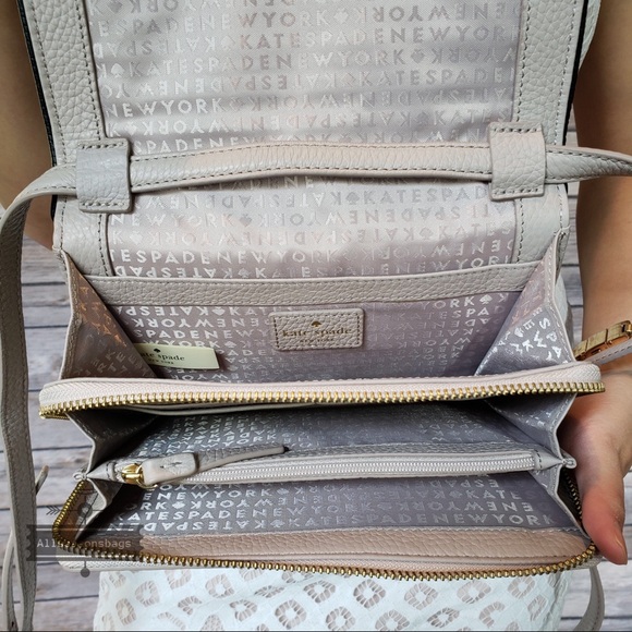 NWT Kate spade Avie Chester street almond bag - Picture 5 of 8